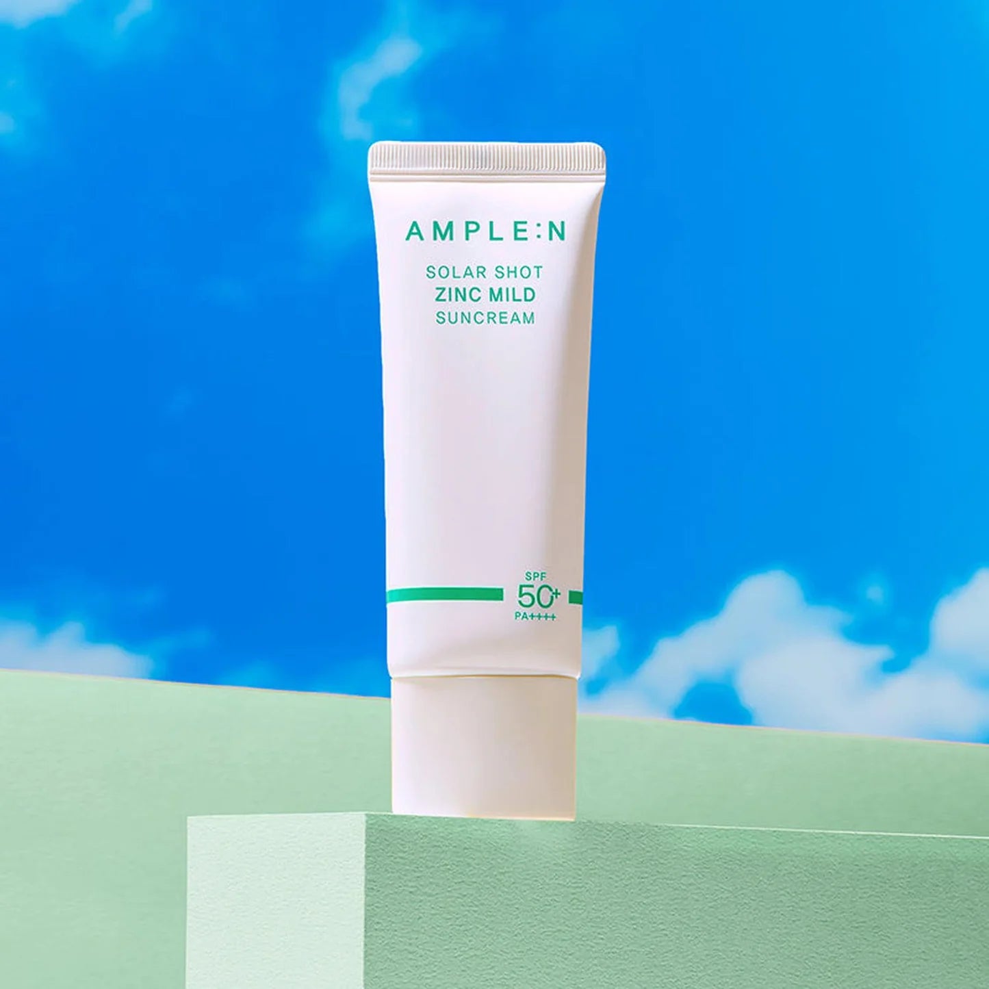 Protector Solar SPF 50PA++++ en Crema Zinc AMPLEN 40ml