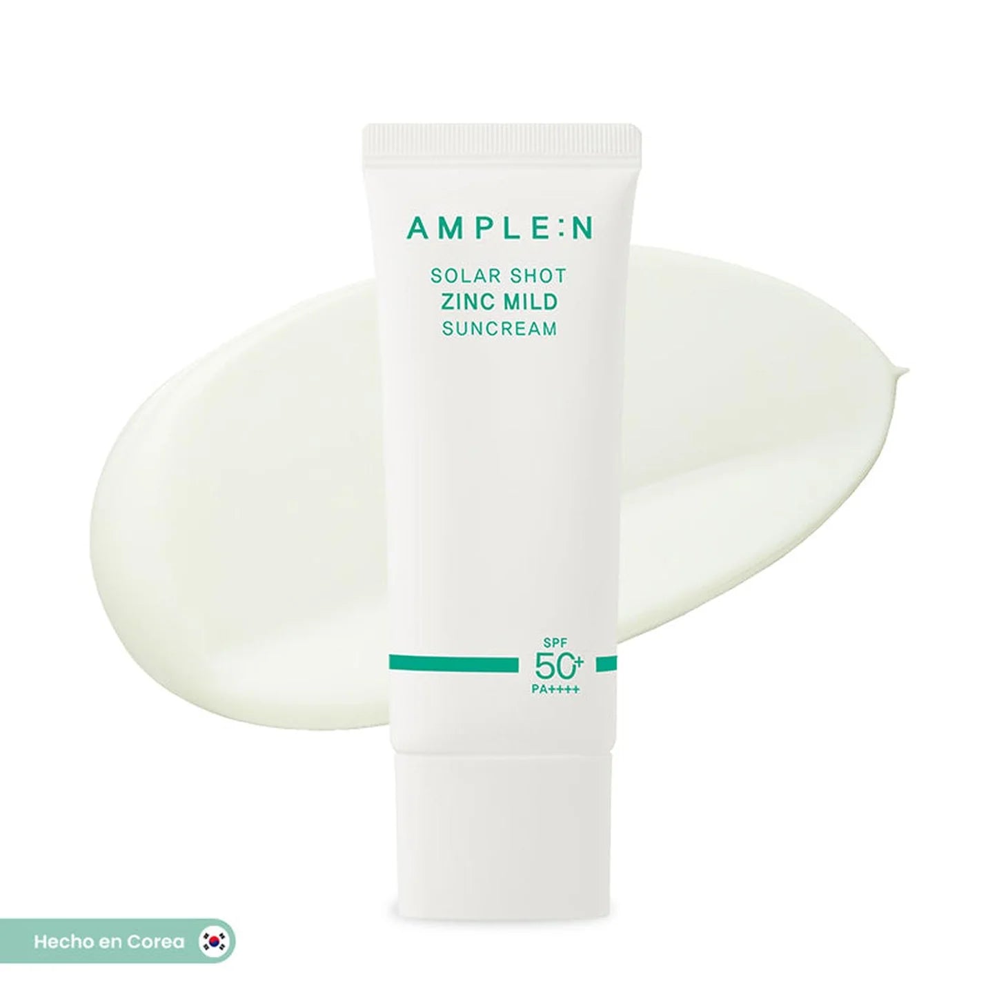 Protector Solar SPF 50PA++++ en Crema Zinc AMPLEN 40ml
