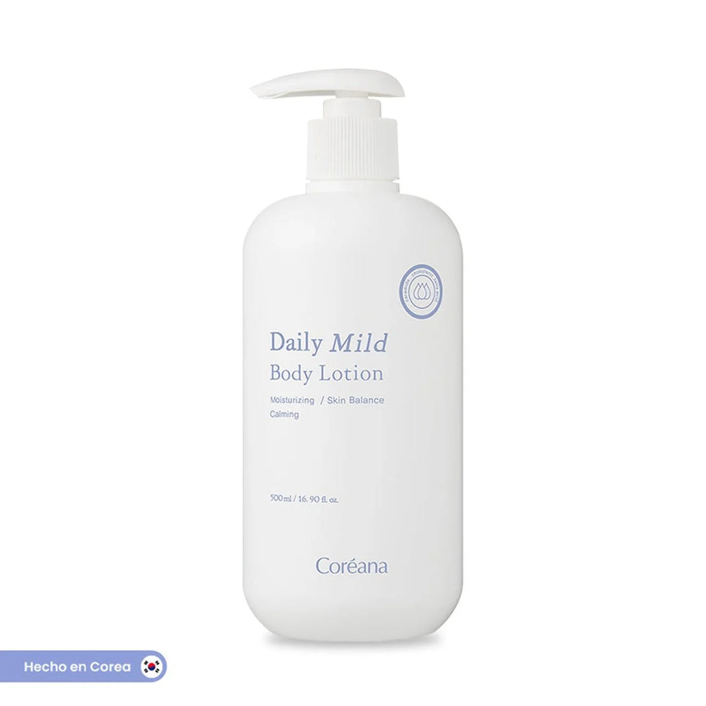 Loción hidratante suave de cuerpo Coréana 500ml AMPLEM