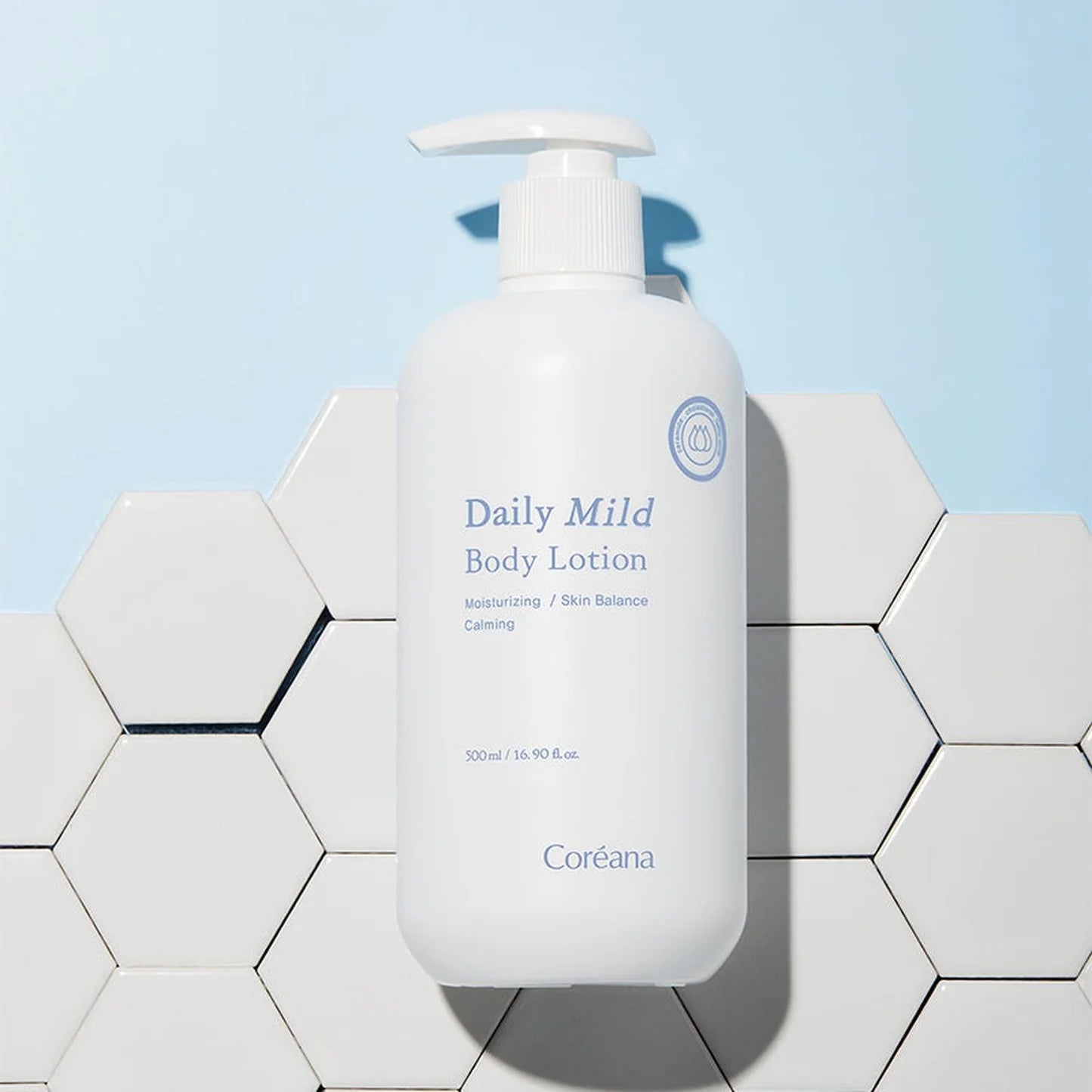 Loción hidratante suave de cuerpo Coréana 500ml AMPLEM