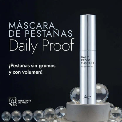 Máscara de Pestañas FMGT Daily Proof Volumen y Alargado