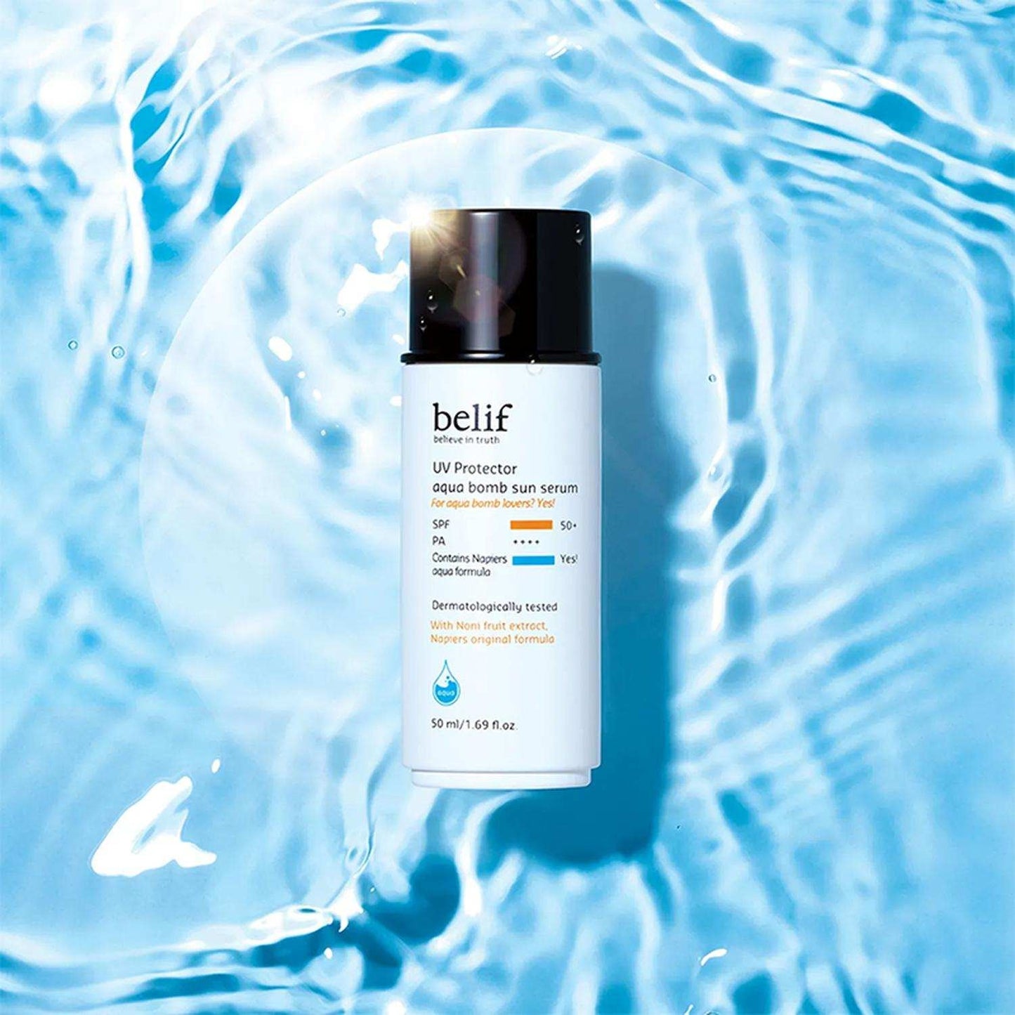 Protector Solar en Sérum Belif Aqua Bomb SPF50+ PA++++ 50 ml