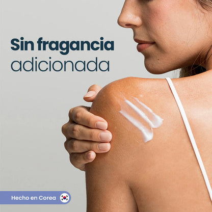 Loción hidratante suave de cuerpo Coréana 500ml AMPLEM