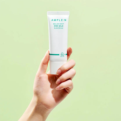 Protector Solar SPF 50PA++++ en Crema Zinc AMPLEN 40ml