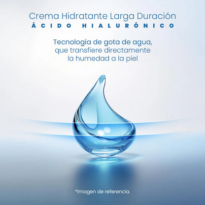Crema Facial Hidratante Antiedad AMPLEN Ácido Hialurónico 60ml