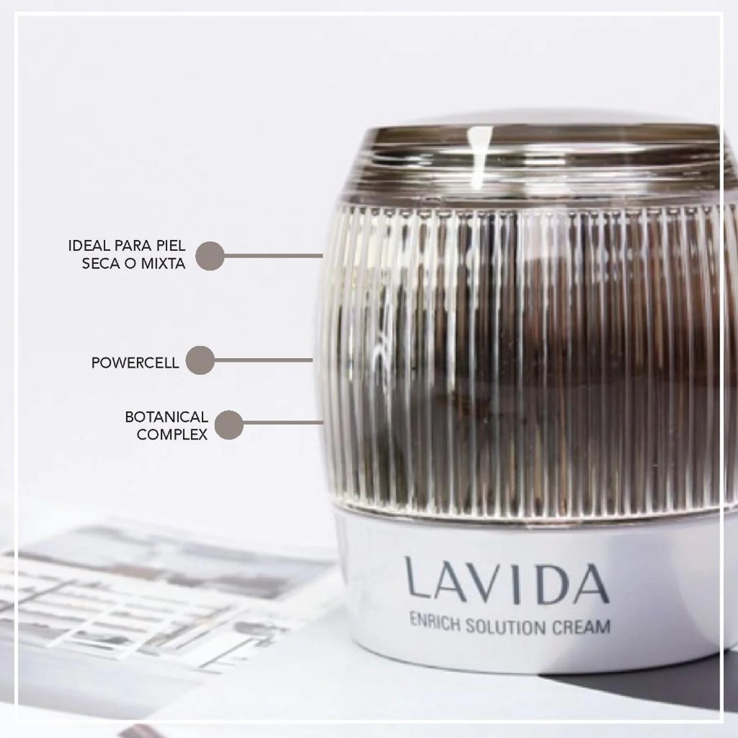 Crema Hidratante Antiedad LAVIDA Powercell 50ml SKU: