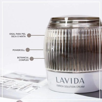 Crema Hidratante Antiedad LAVIDA Powercell 50ml SKU: