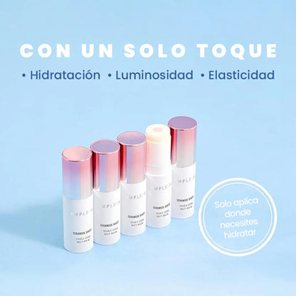 Bálsamo Hidratante y Reafirmante Ceramidas en Barra 10grs. AMPLEN