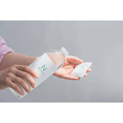Uso del tónico facial AMPLEN AHA/PHA de 600 ml.