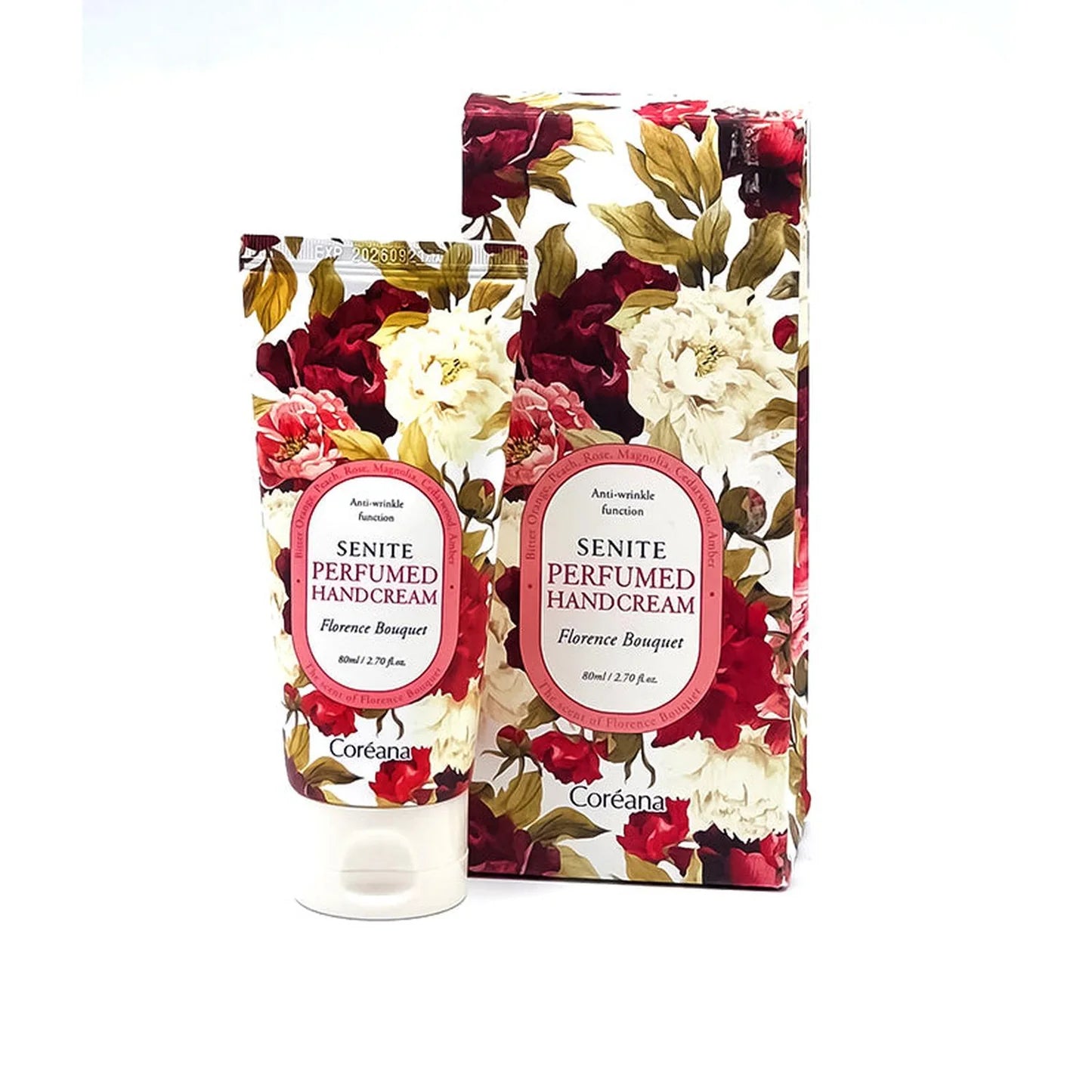 Crema de manos antiarrugas perfumada Florence Bouquet AMPLEN