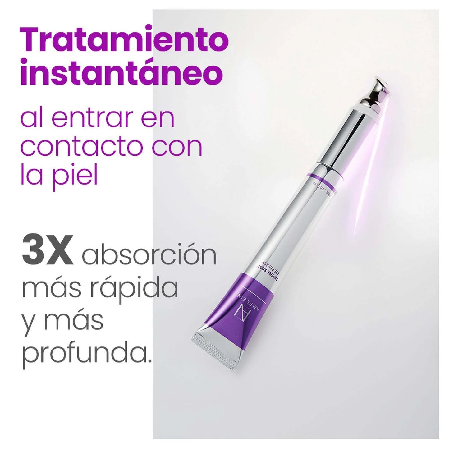 Crema Contorno de Ojos Reafirmante Antiedad Péptidos + Retinol AMPLEN- Peptide Shot Eye Cream 20ml