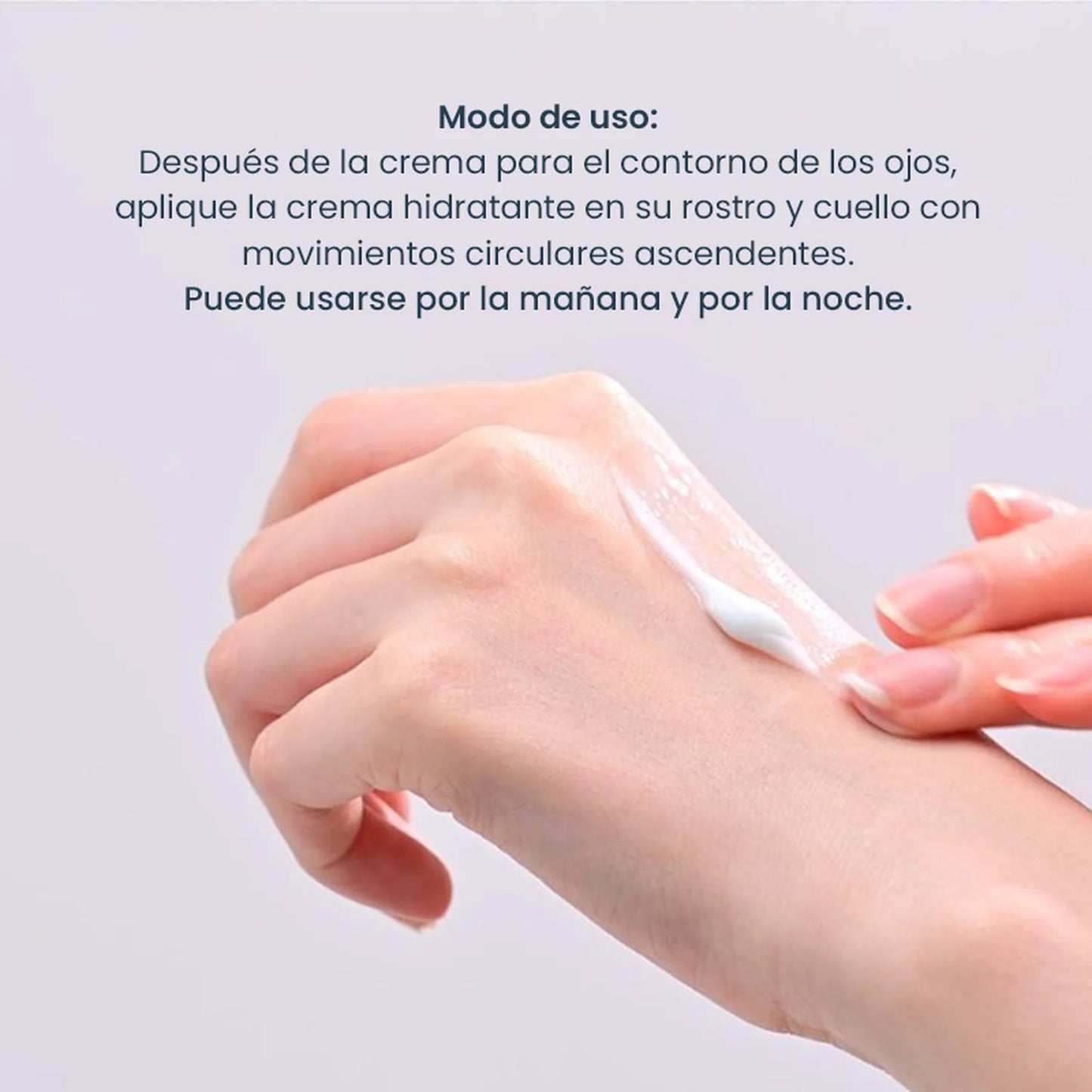 Crema Facial Hidratante Antiedad AMPLEN Ácido Hialurónico 60ml