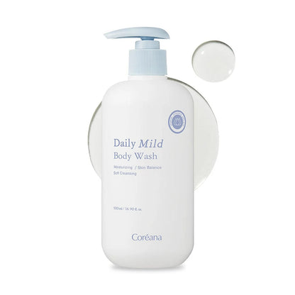 Gel Limpiador Corporal Suave Coréana 500ml AMPLEN