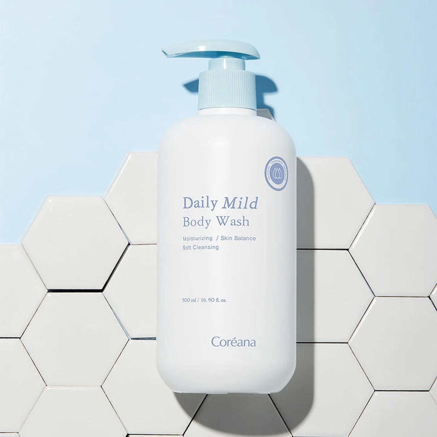 Gel Limpiador Corporal Suave Coréana 500ml AMPLEN