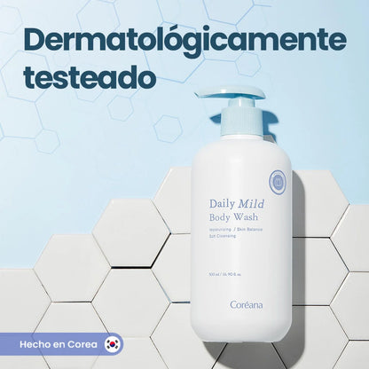 Gel Limpiador Corporal Suave Coréana 500ml AMPLEN