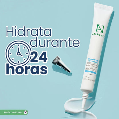 Crema Contorno Ojos Antiedad AMPLEN Ácido Hialurónico 25 ml