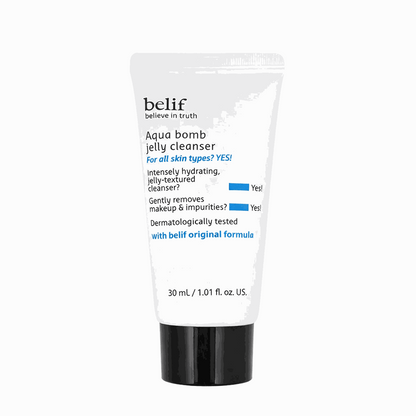 Limpiador Facial Belif Aqua Bomb Jelly 30 ml — imagen 3